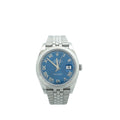 Rolex Stainless Steel Oyster Datejust 126300 Azzurro 41mm Watch