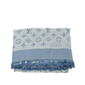Louis Vuitton Bleu Clair Denim Monogram Shawl
