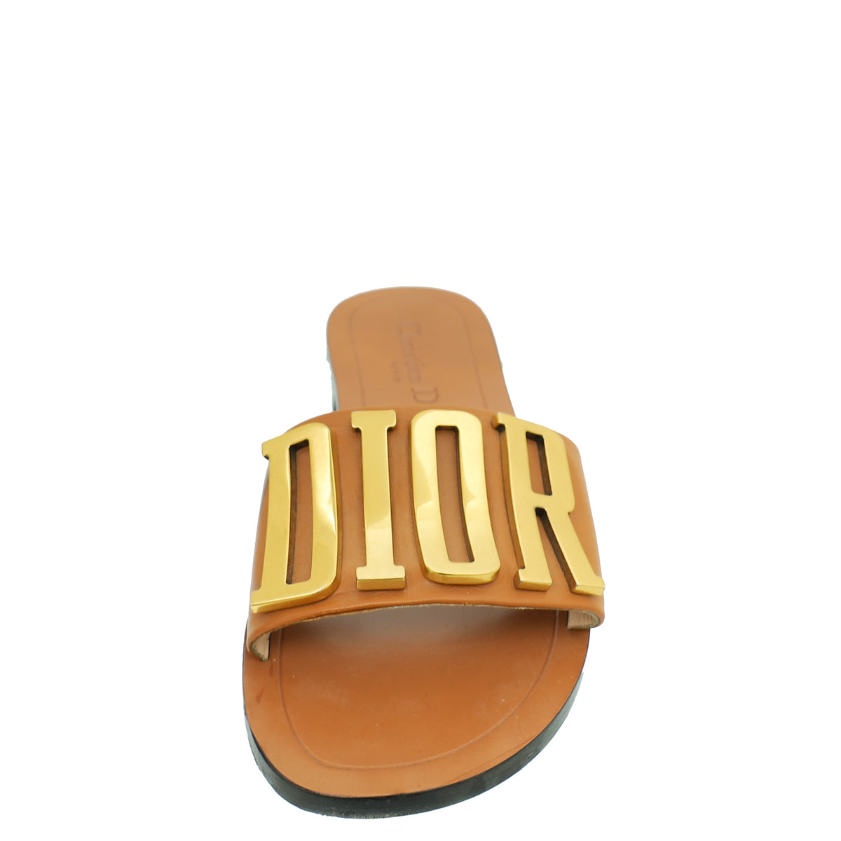 Christian Dior Brown Dio(r)evolution Slide Sandals 36