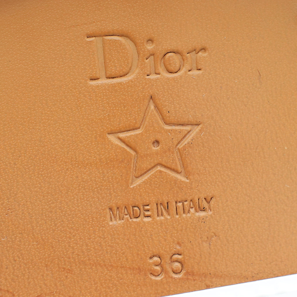 Christian Dior Brown Dio(r)evolution Slide Sandals 36