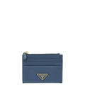 Prada Bluette Zipped Card Wallet