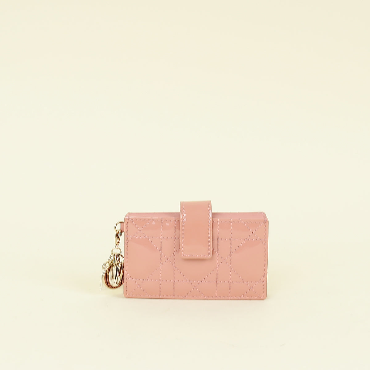 Christian Dior Pink Lady Dior Jasmine Card Holder