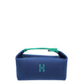 Hermes Blue Bride-A-Brac Small Case