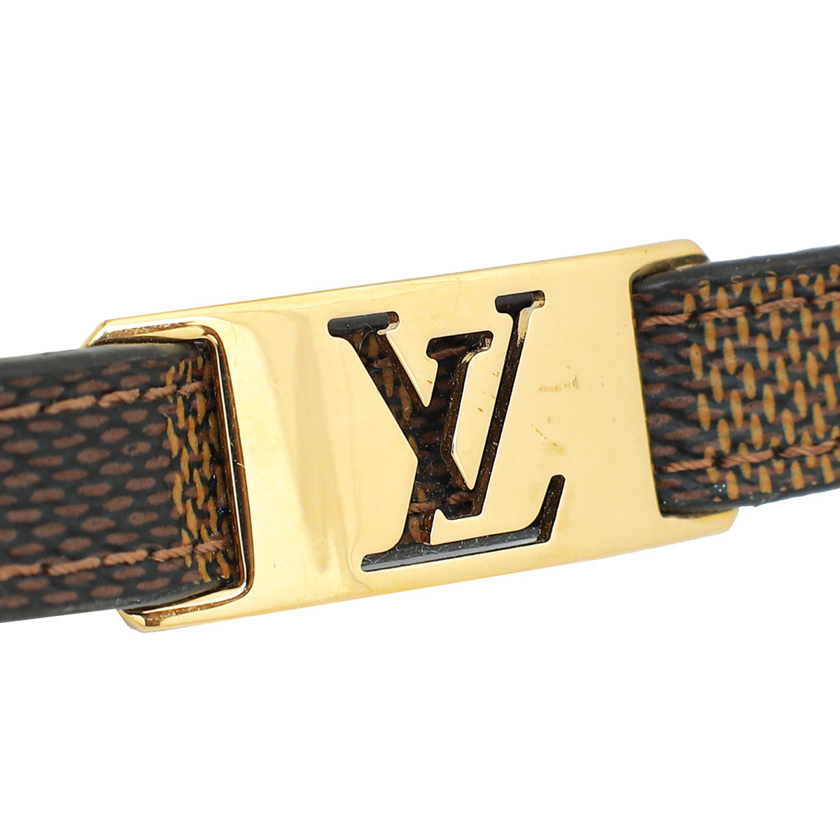 Louis Vuitton Damier Ebene BC Sign It Bracelet 19