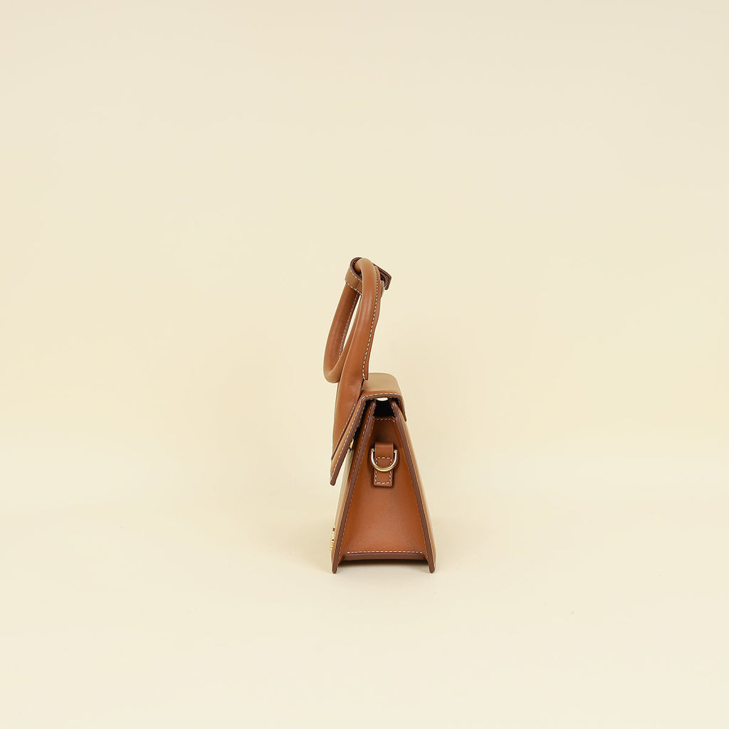 Jacquemus Brown Le Chiquito Noeud Bag