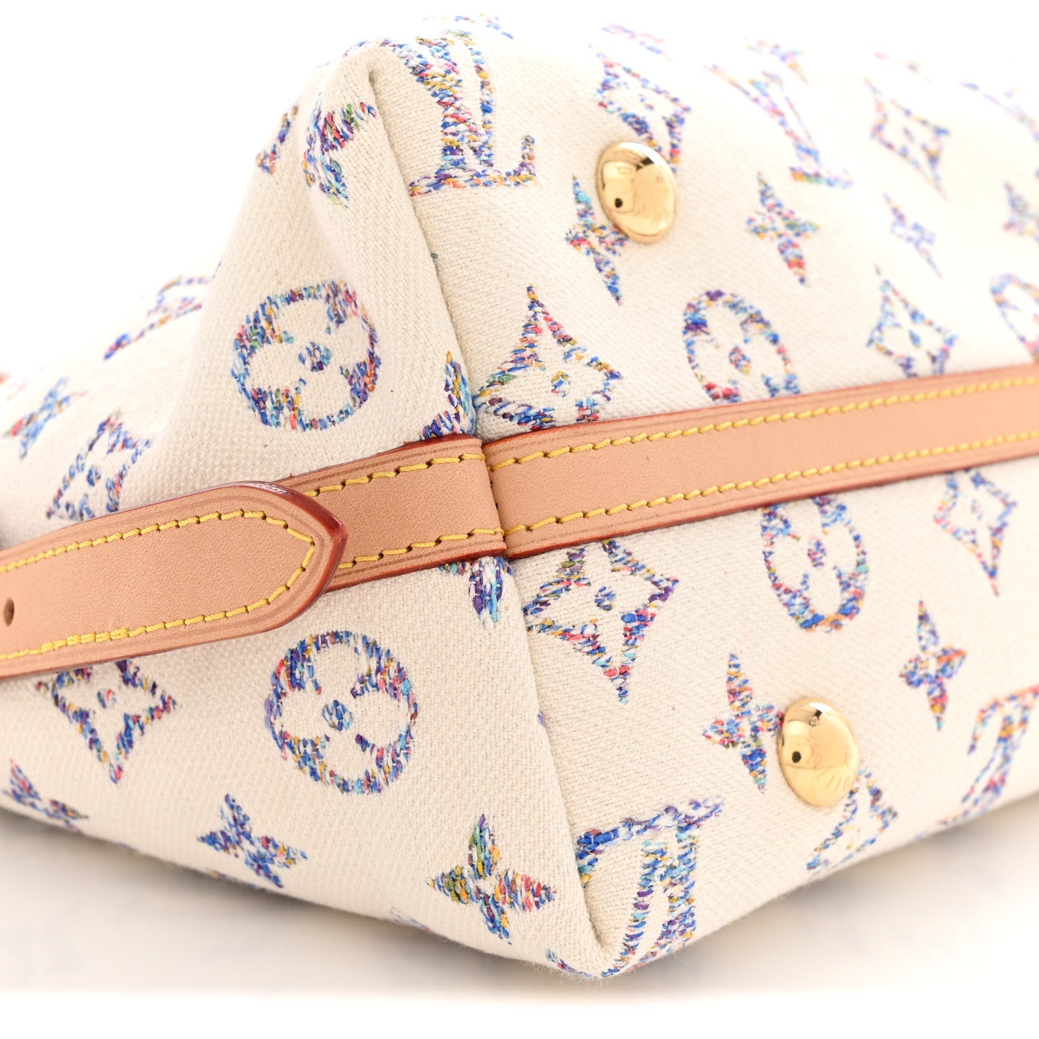 Monogram Jacquard CarryAll PM Multicolor Beige