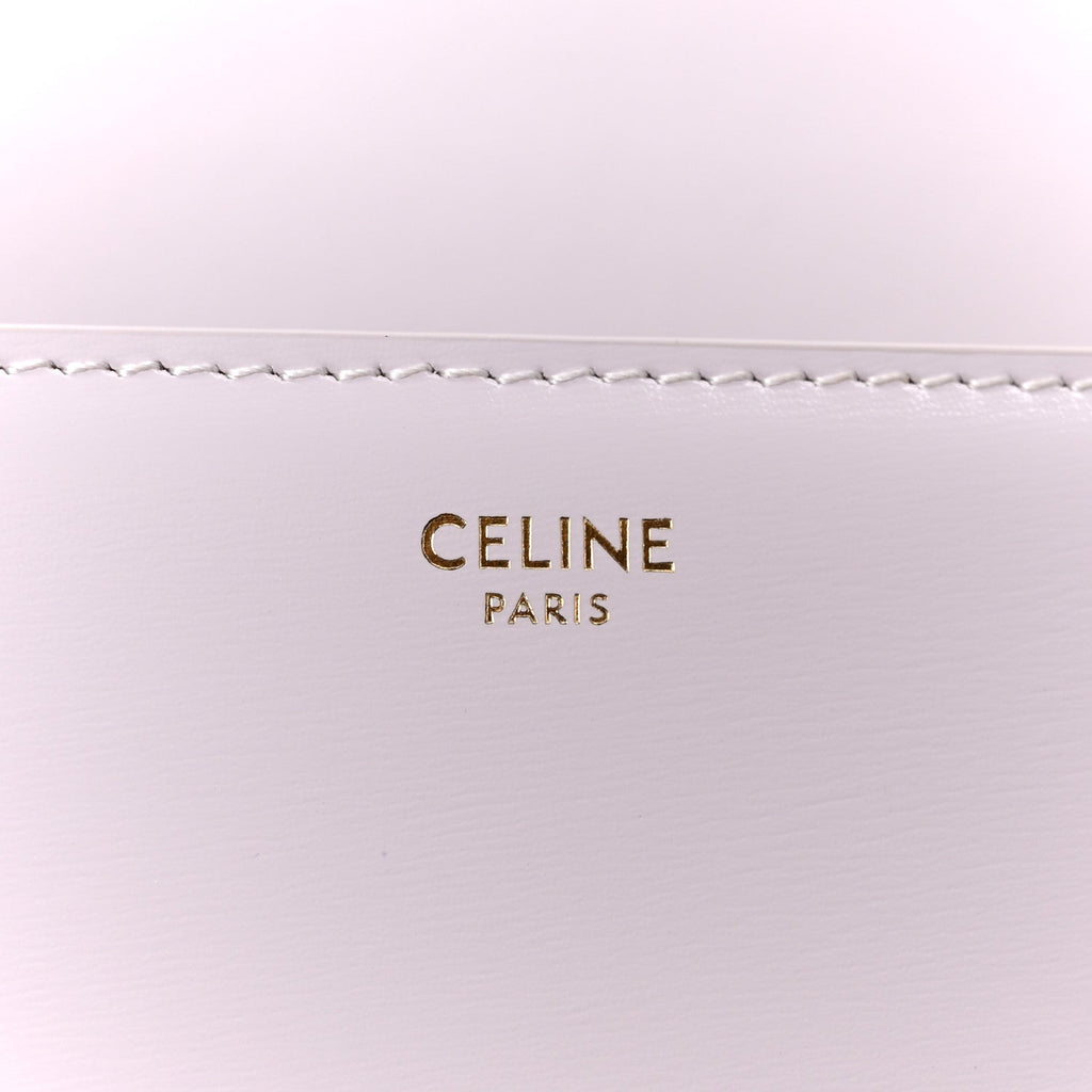 Shiny Calfskin Teen Cuir Triomphe Poudre