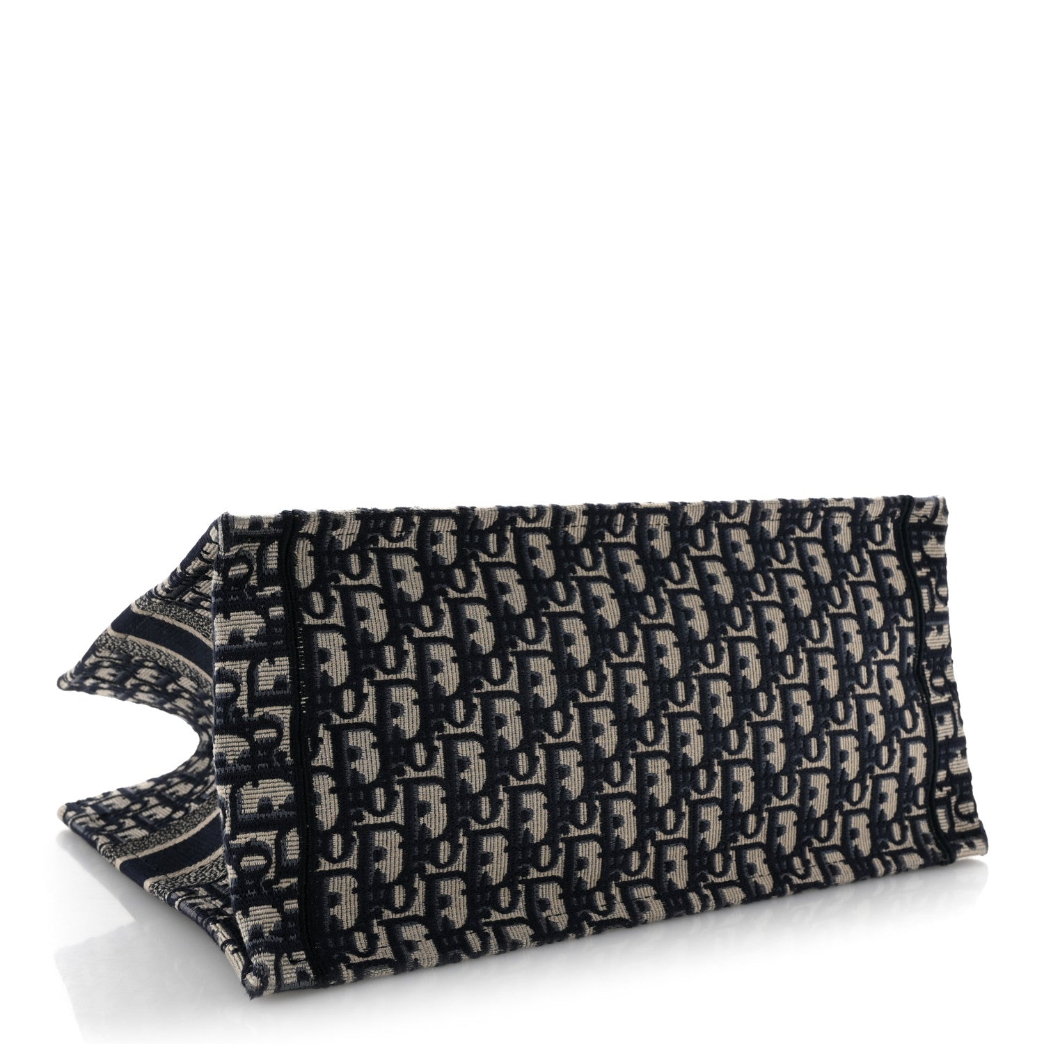 Oblique Medium Book Tote Blue Multicolor