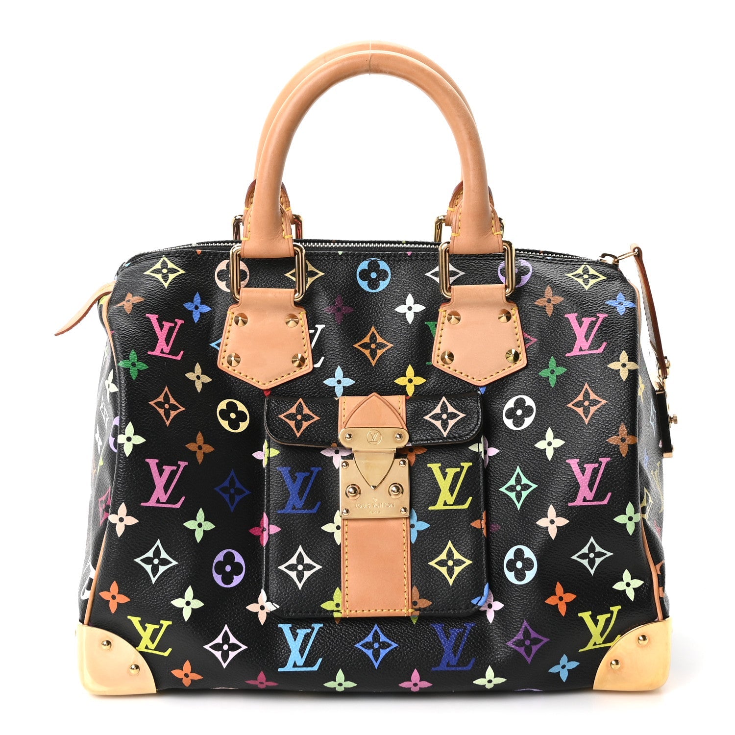 Monogram Multicolor Speedy 30 Black