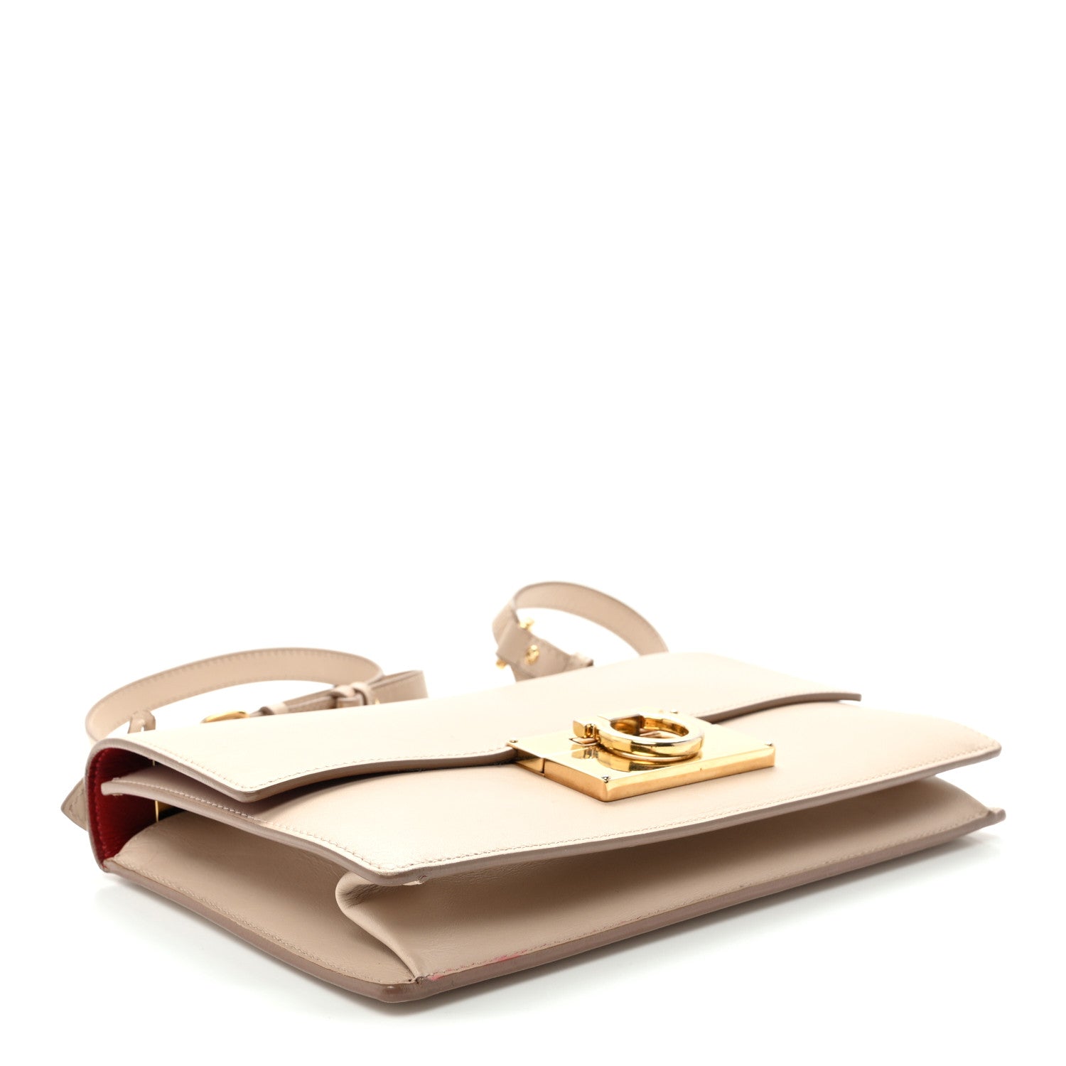 Calfskin Medium Aileen Bag Beige
