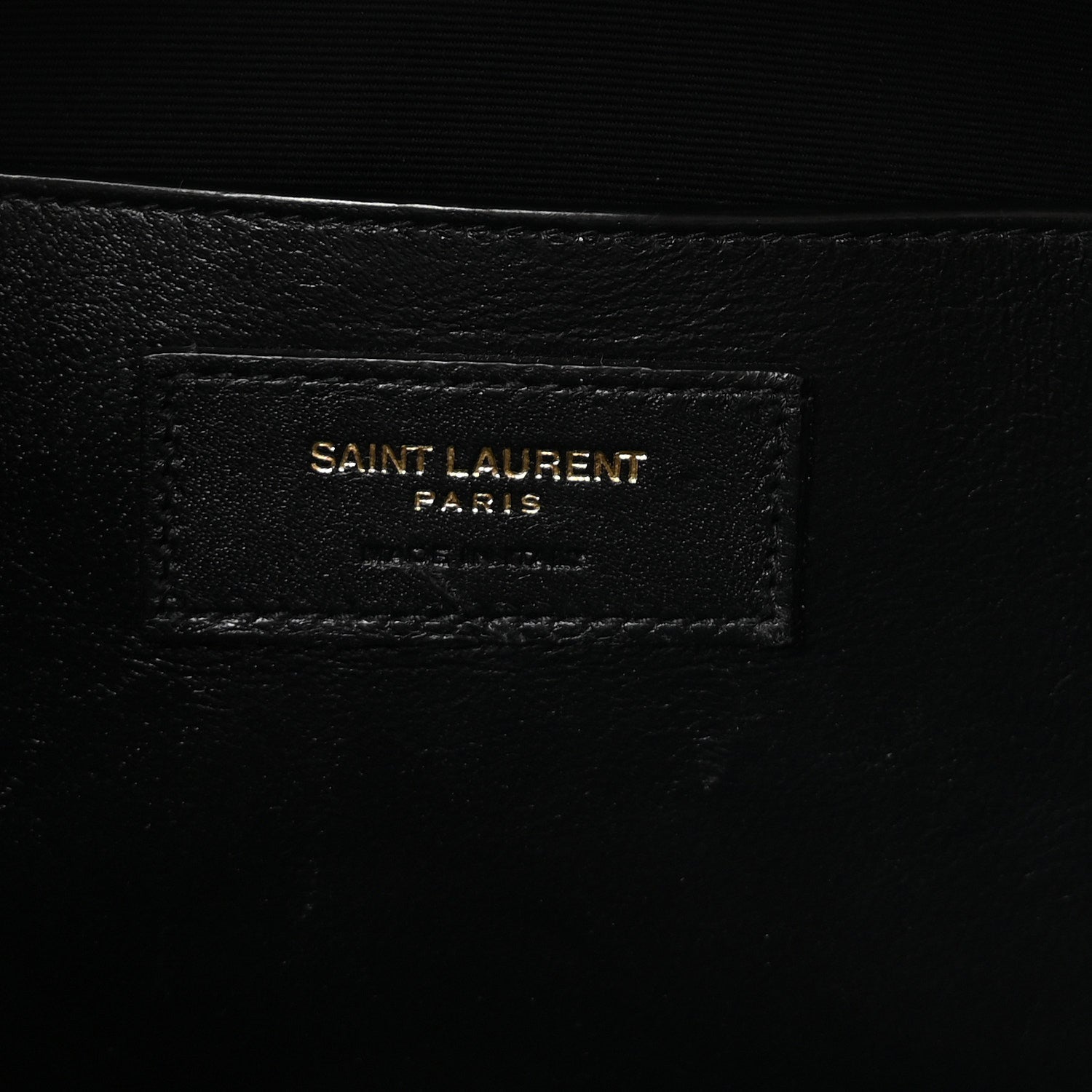 Shiny Calfskin Crocodile Embossed Manhattan Baguette Black