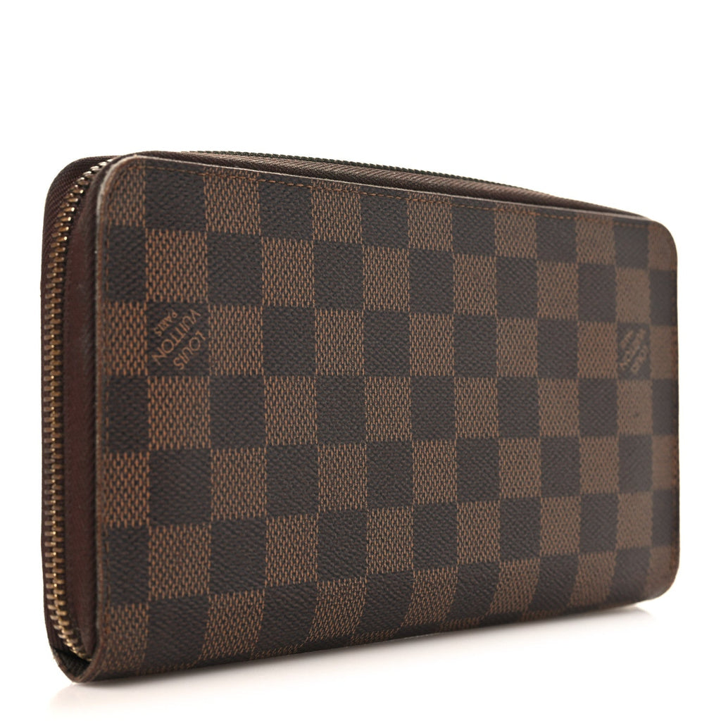 Damier Ebene Zippy Organizer Wallet