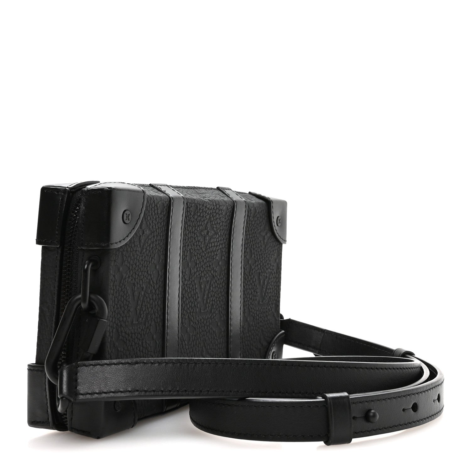 Taurillon Monogram Soft Trunk Wallet Black