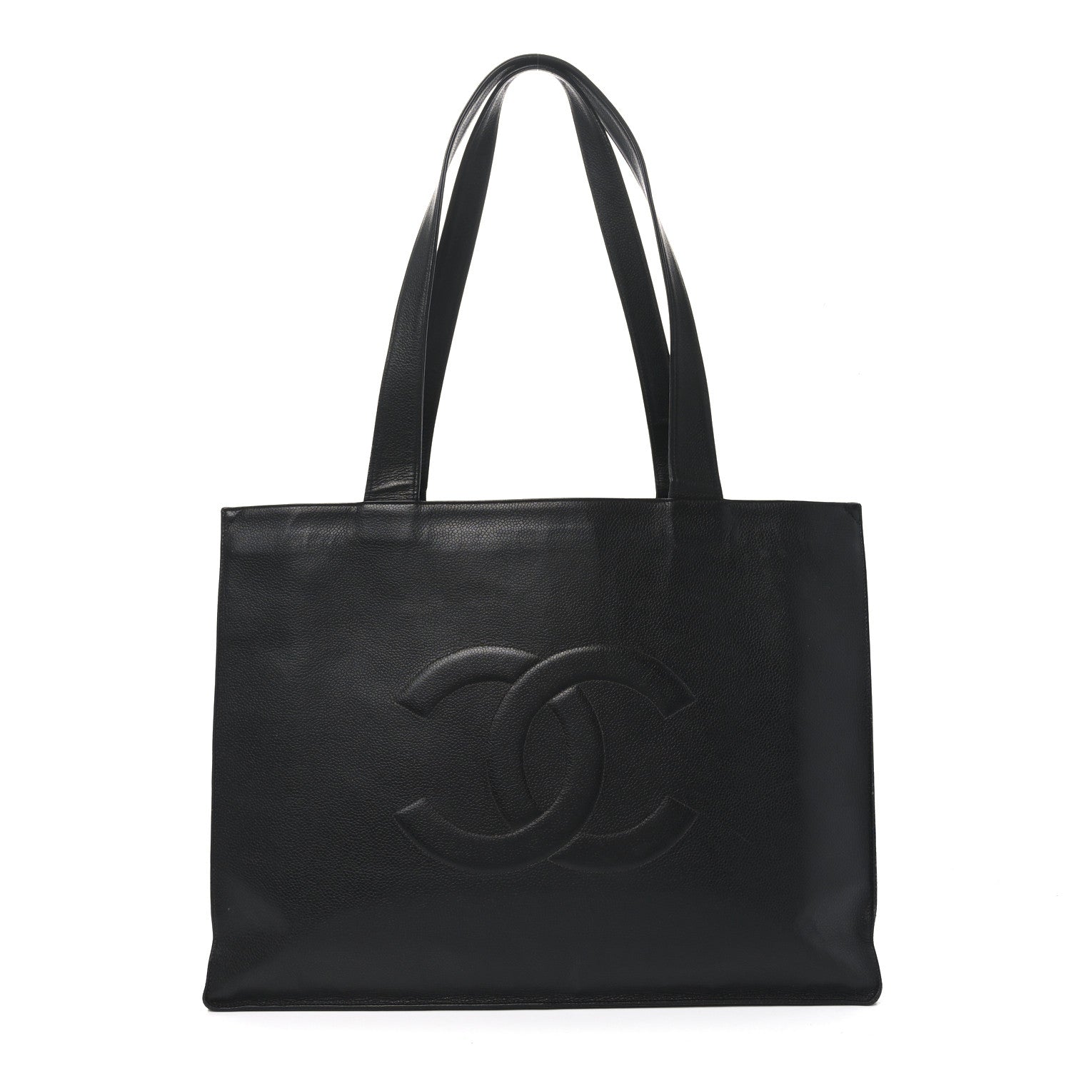 Caviar CC Tote Black Black