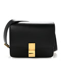 Box Calfskin Small Classic Box Flap Bag Black