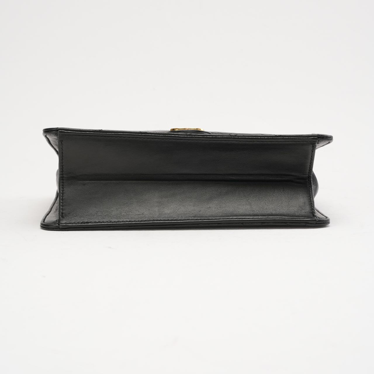 Chanel Flap Bag Small Lamb Black 2002