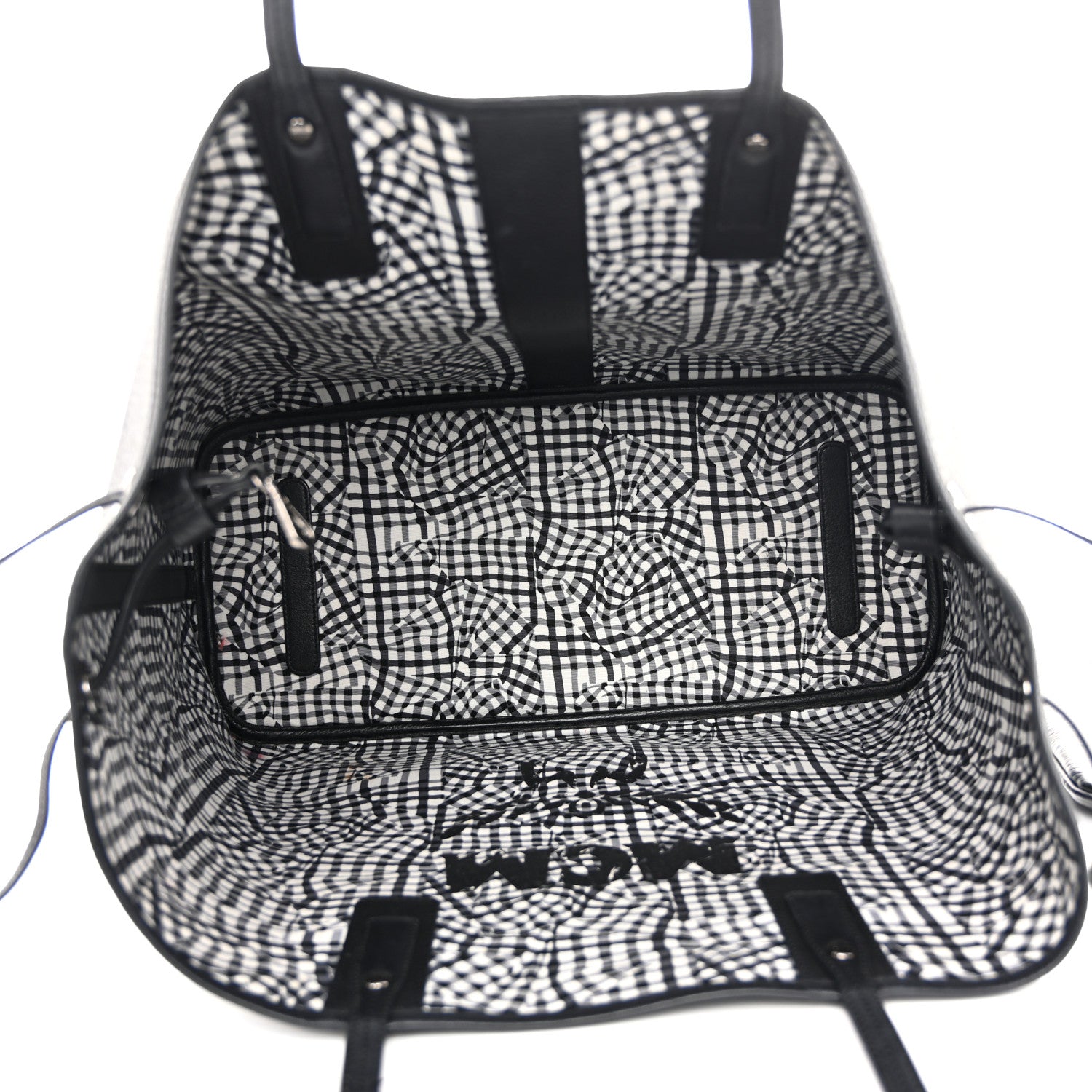 Visetos Large Liz Reversible Shopper Tote Black