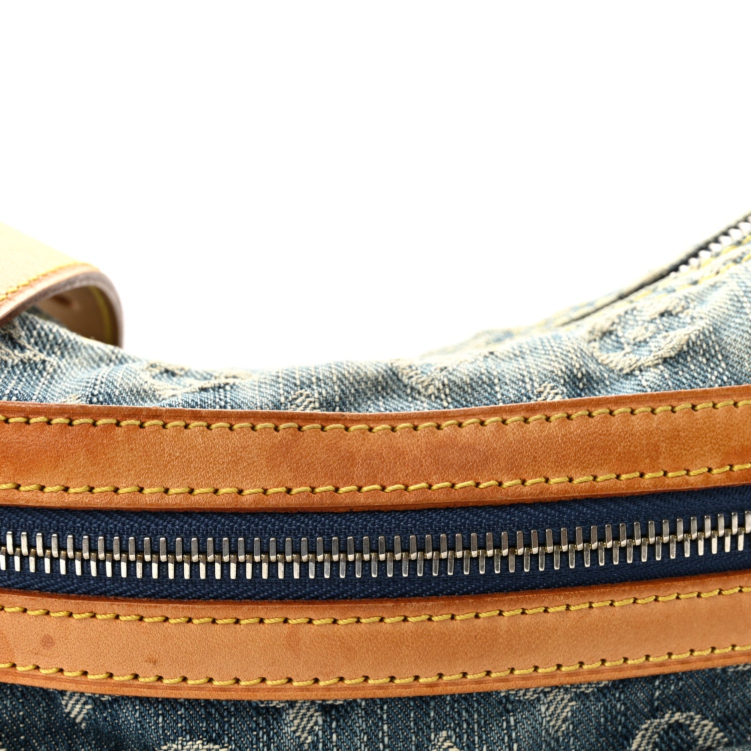 Monogram Denim Baggy PM Blue