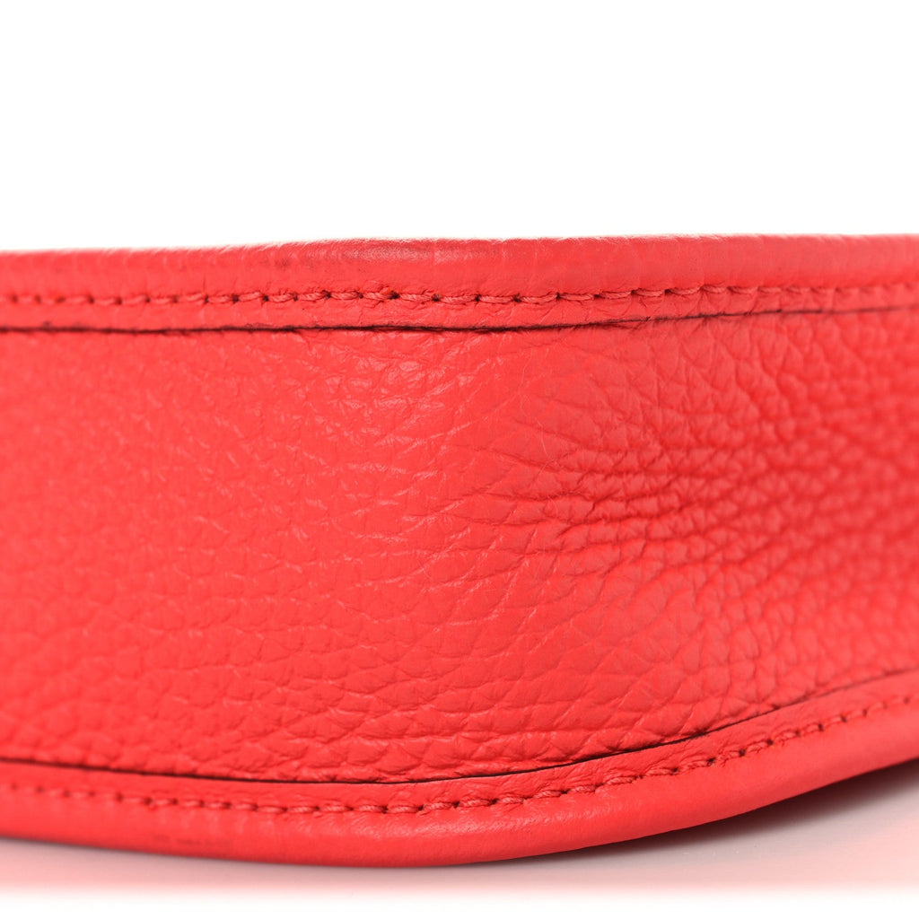 Taurillon Clemence Zigzag Sangle Evelyne TPM Rose Texas