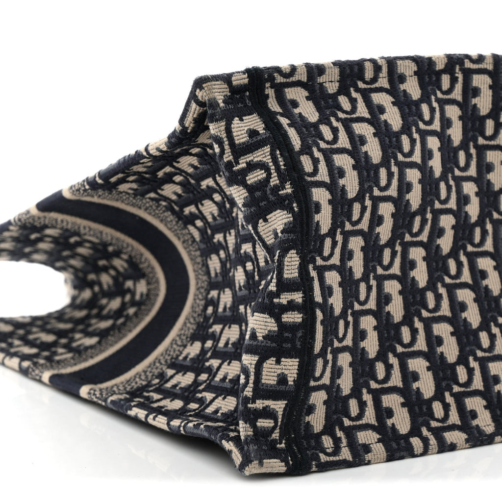 Oblique Large Book Tote Blue Multicolor