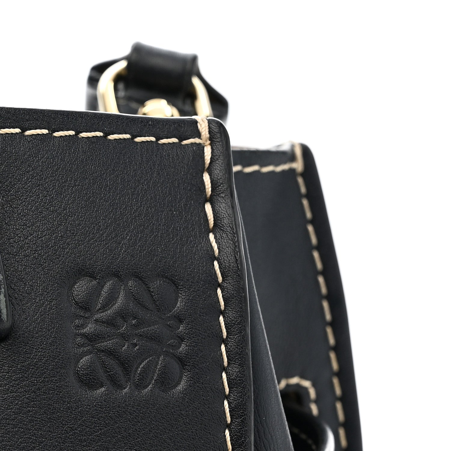 Calfskin Small Gate Tote Midnight Blue