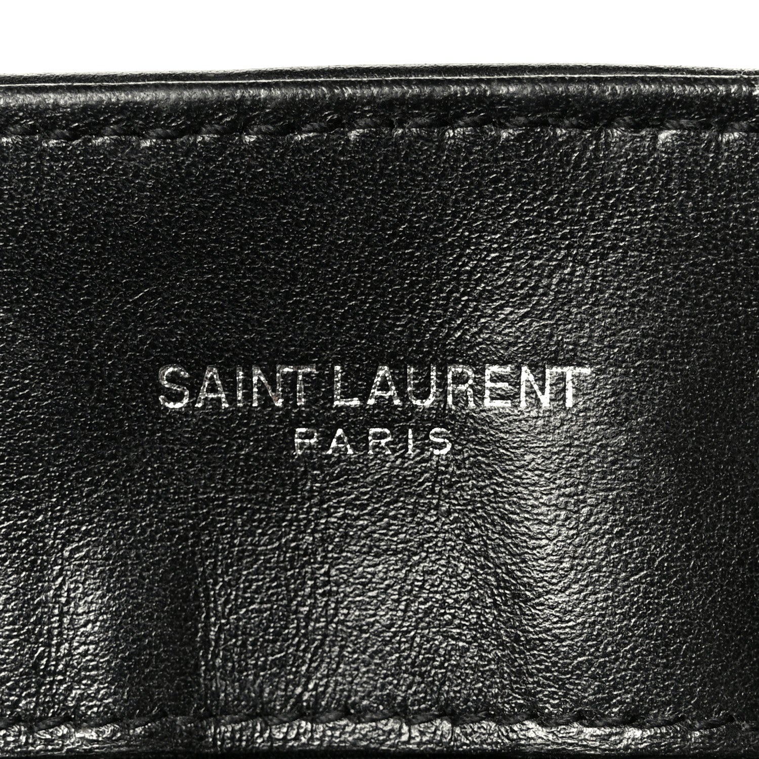 Calfskin Y Quilted Monogram Medium Loulou Chain Satchel Black