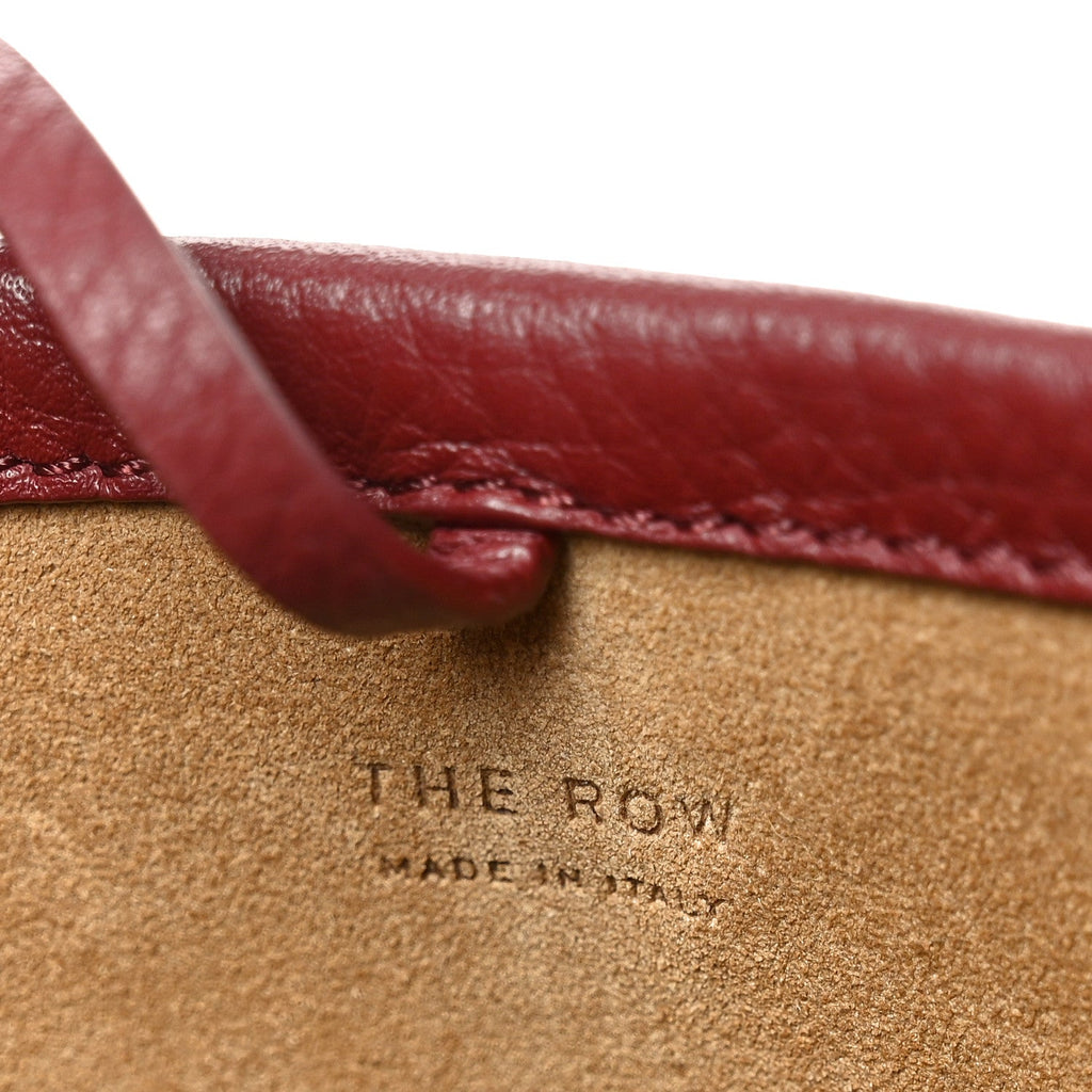 Grained Calfskin Small N/S Park Tote Terracotta