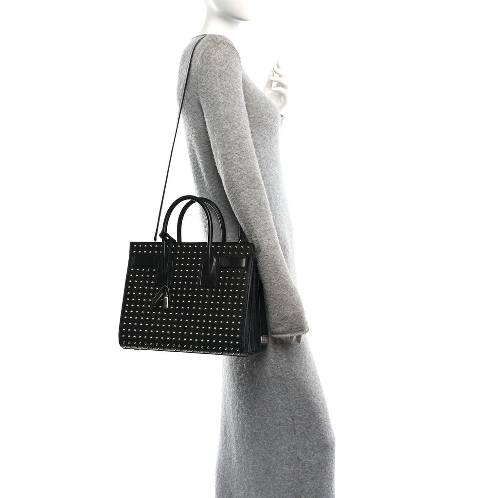 Grain De Poudre Studded Nano Sac De Jour Black