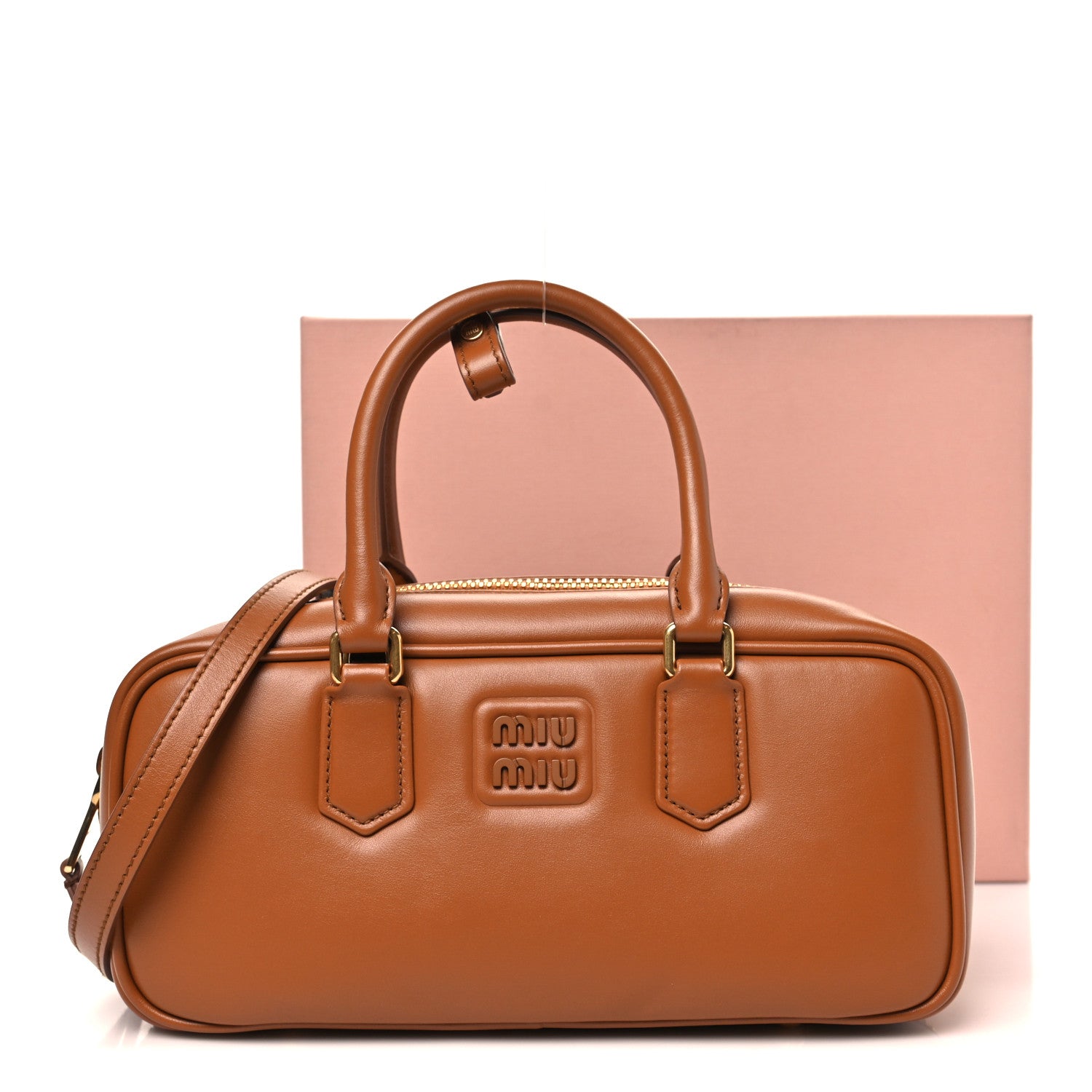 Calfskin Arcadie Top Handle Bag