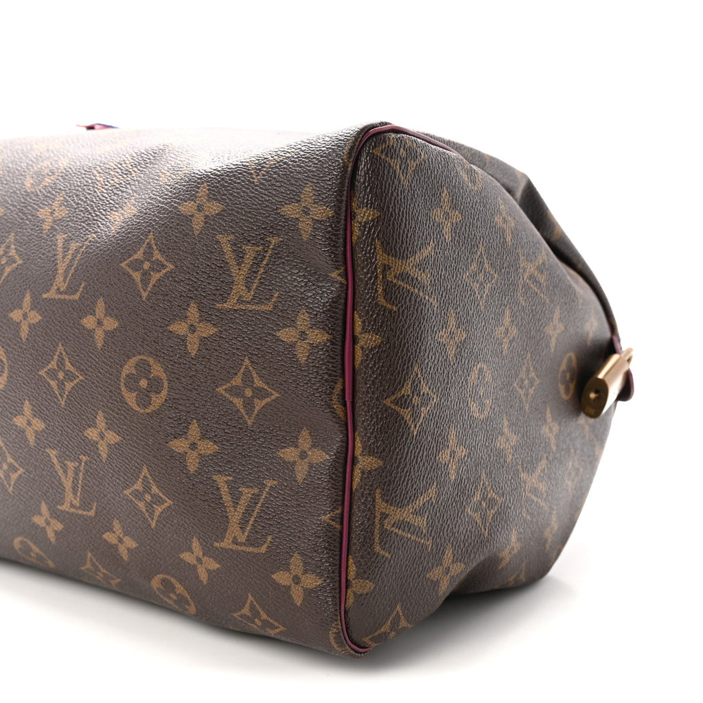 Monogram Totem Speedy 30 Magenta
