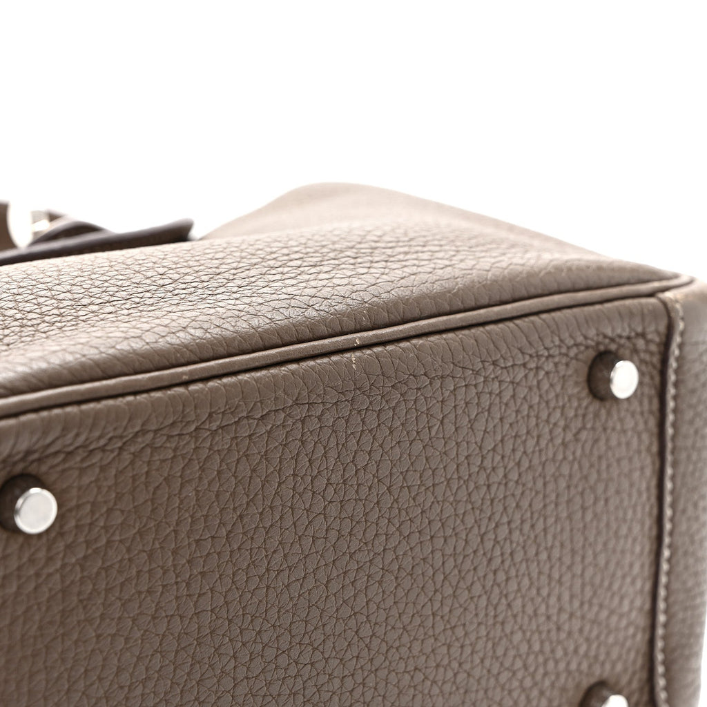 Taurillon Clemence Mini Lindy 20 Etoupe