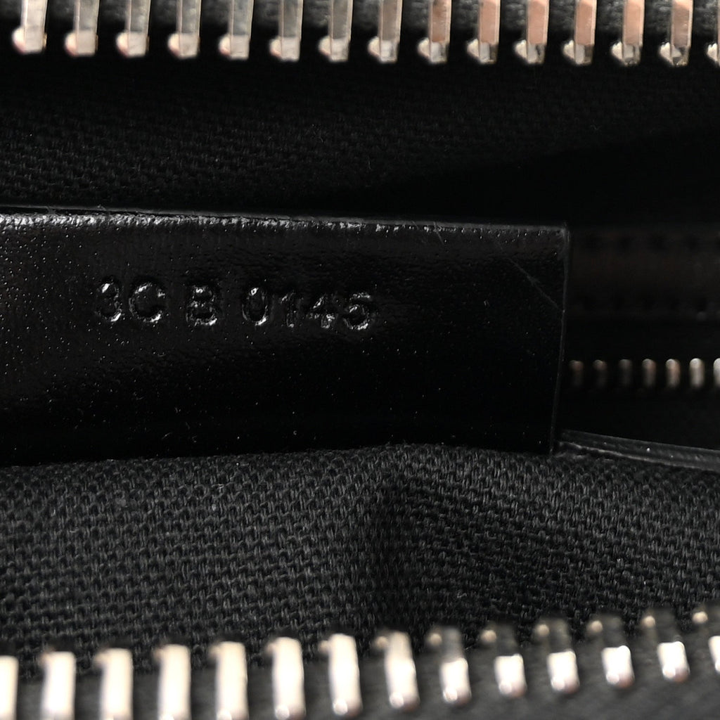 Shiny Lord Calfskin Small Antigona Black