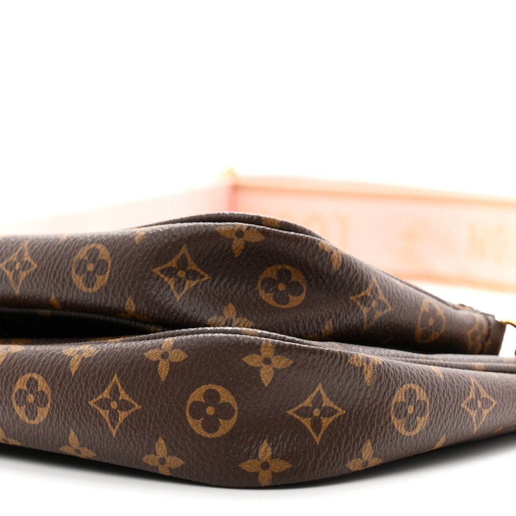 Monogram Multi Pochette Accessories Rose Clair
