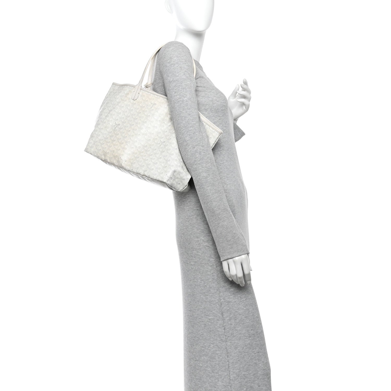 Goyardine Saint Louis PM White