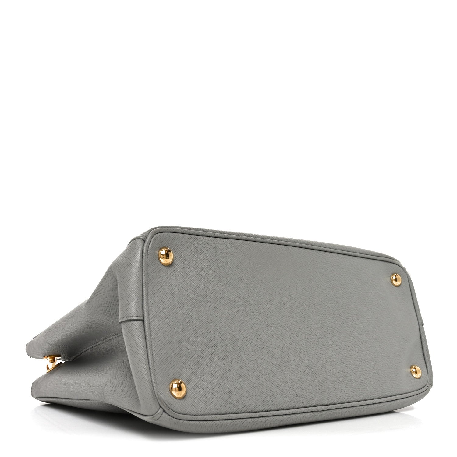 Saffiano Medium Galleria Double Zip Tote Marmo