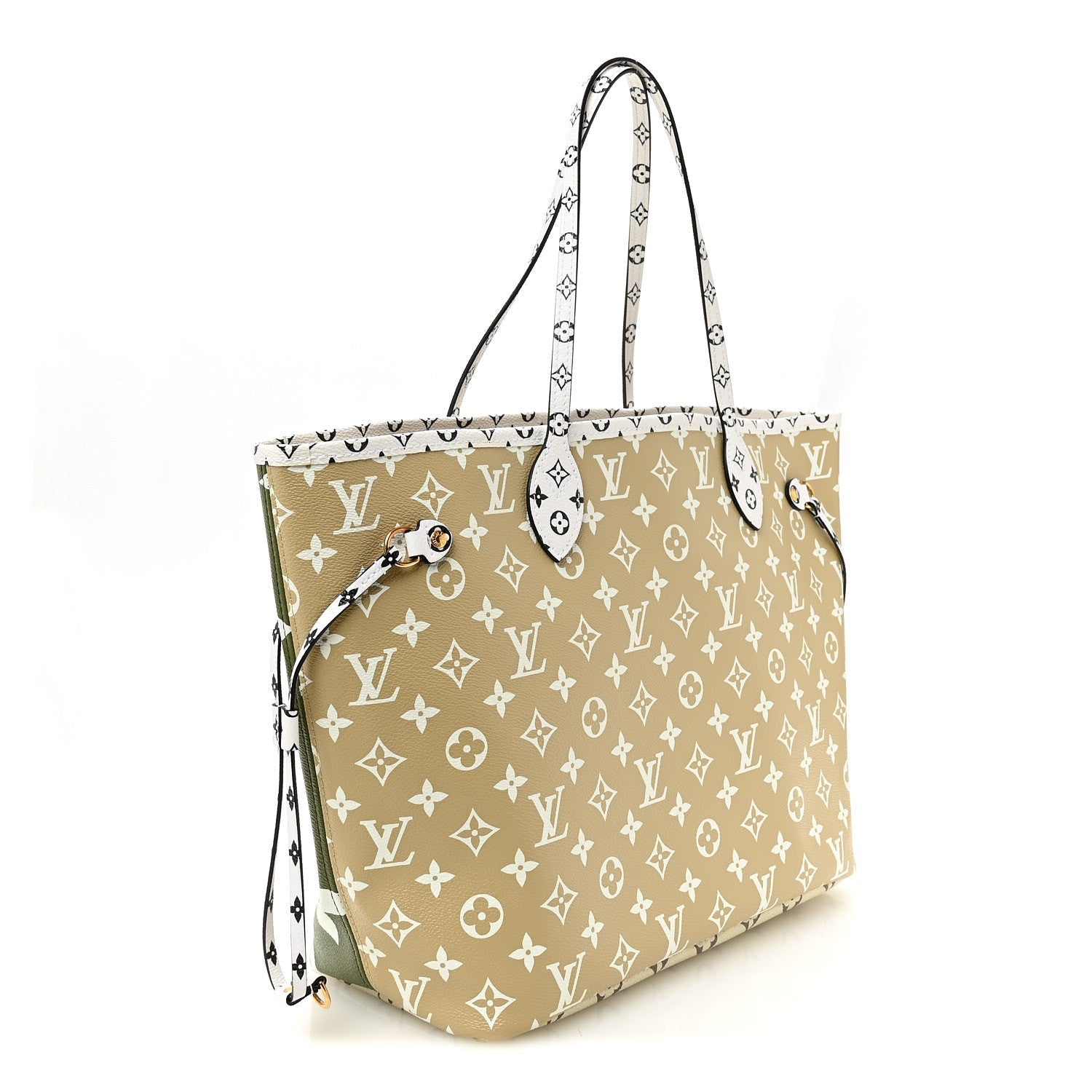Monogram Giant Neverfull MM Kaki