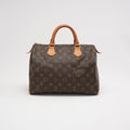 Louis Vuitton Speedy 30 Monogram Canvas Brown Bag 1999