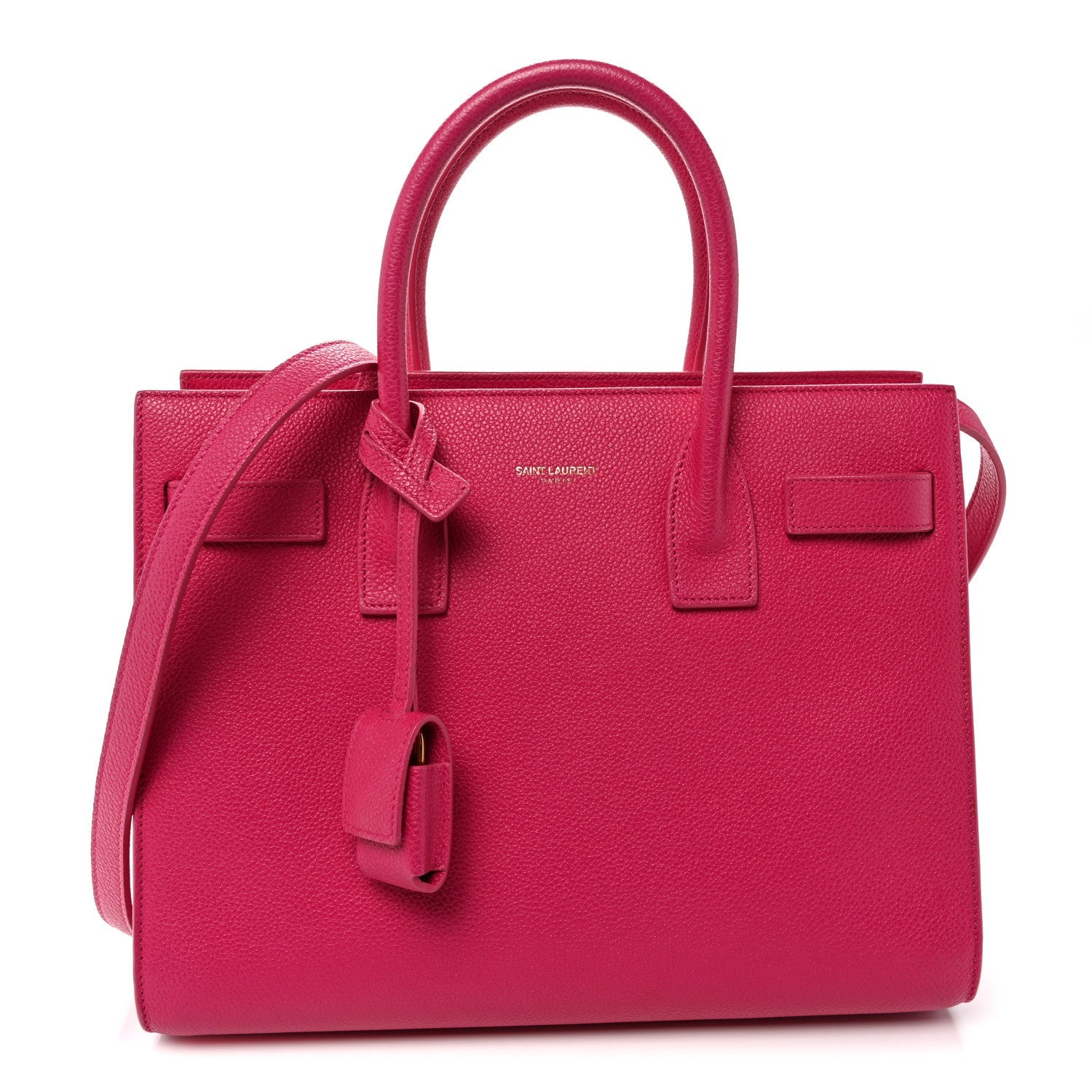 Calfskin Baby Sac De Jour Fuchsia