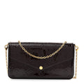 Vernis Pochette Felicie Chain Wallet Amarante