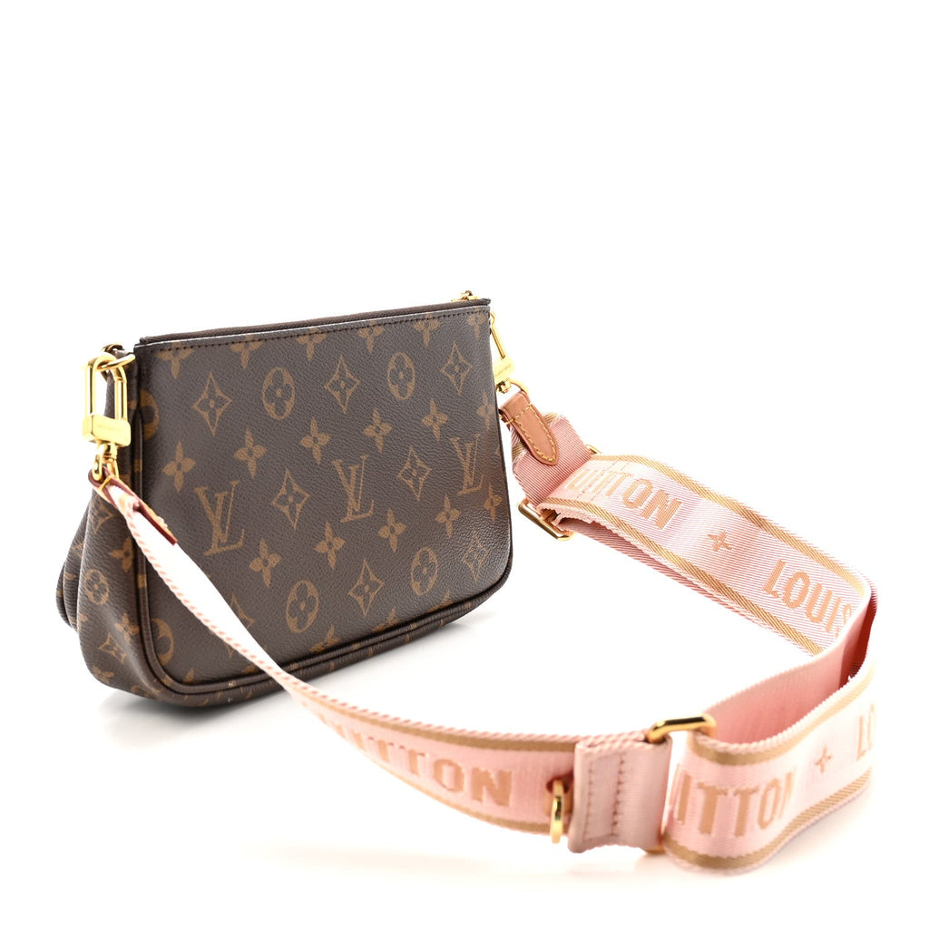 Monogram Multi Pochette Accessories Rose Clair