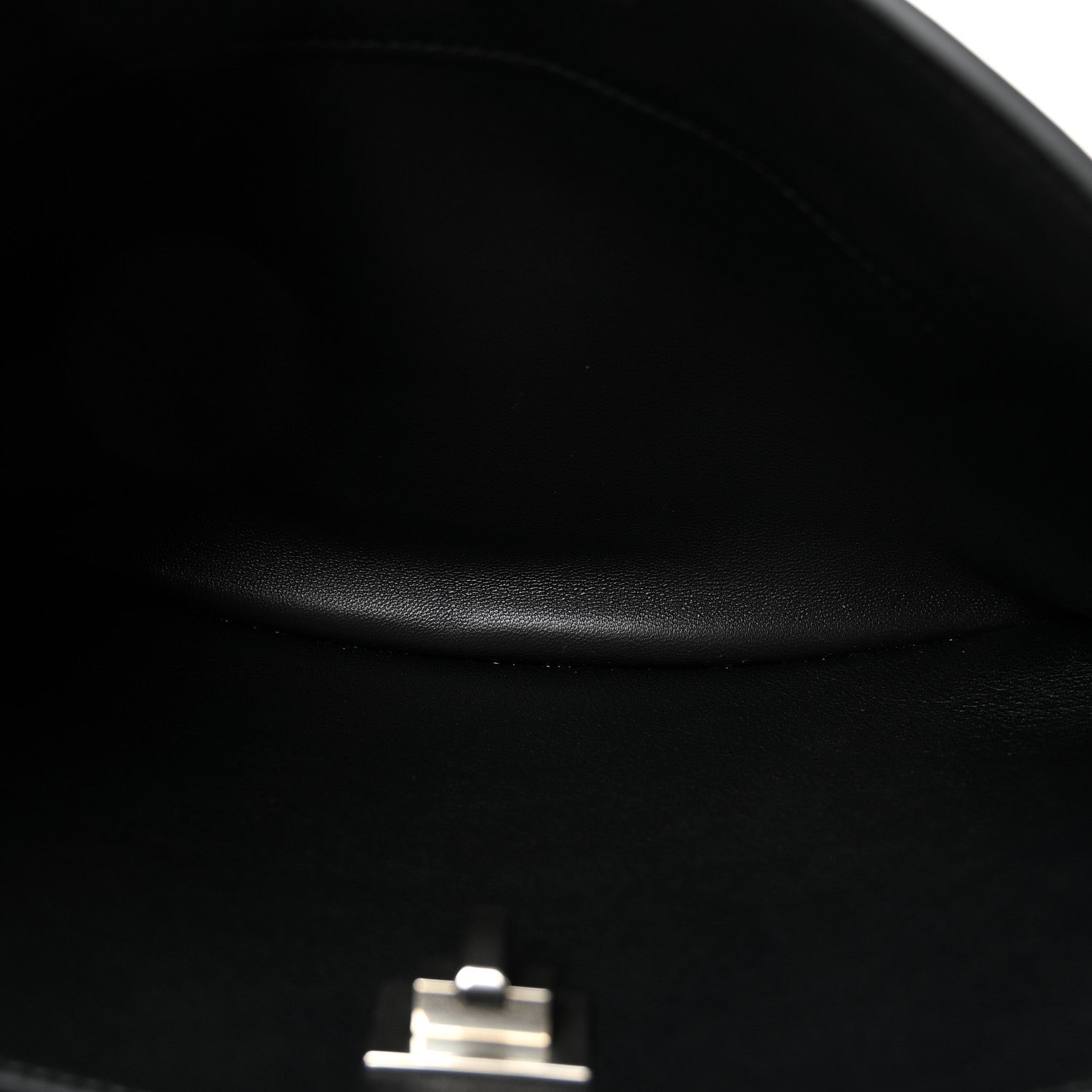 Natural Smooth Madeline Calfskin Fringes Small Rodeo Top Handle Handbag Black