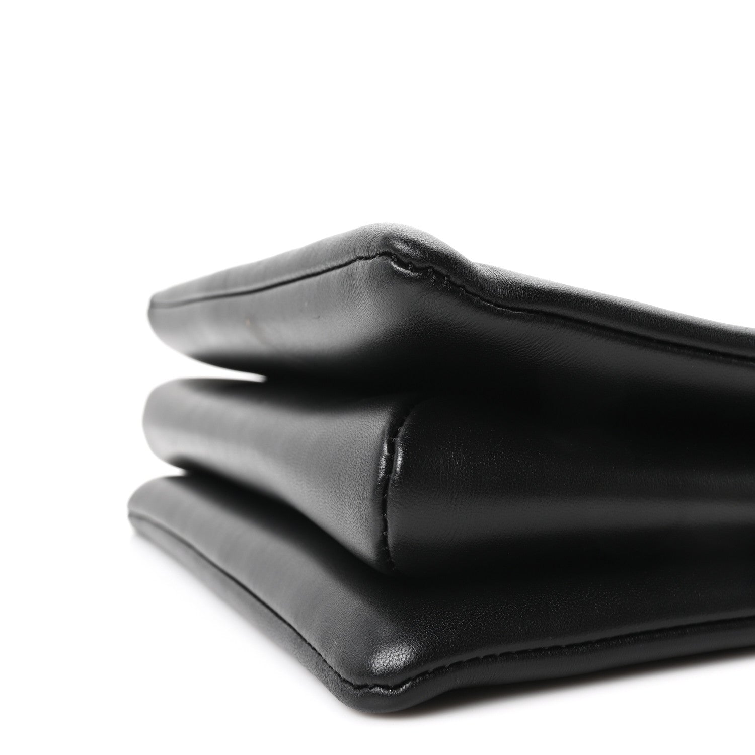 Lambskin Embossed Monogram Coussin PM Black