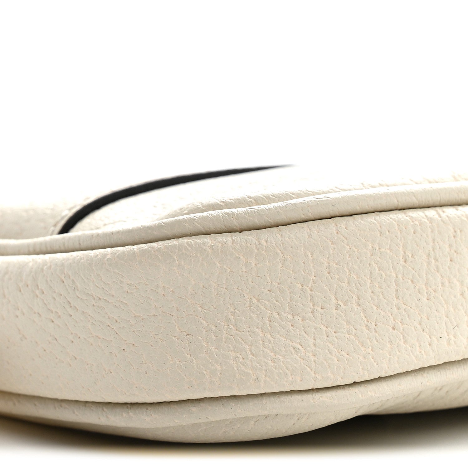 Grained Calfskin Ophidia Belted iPhone Case 75 30 White