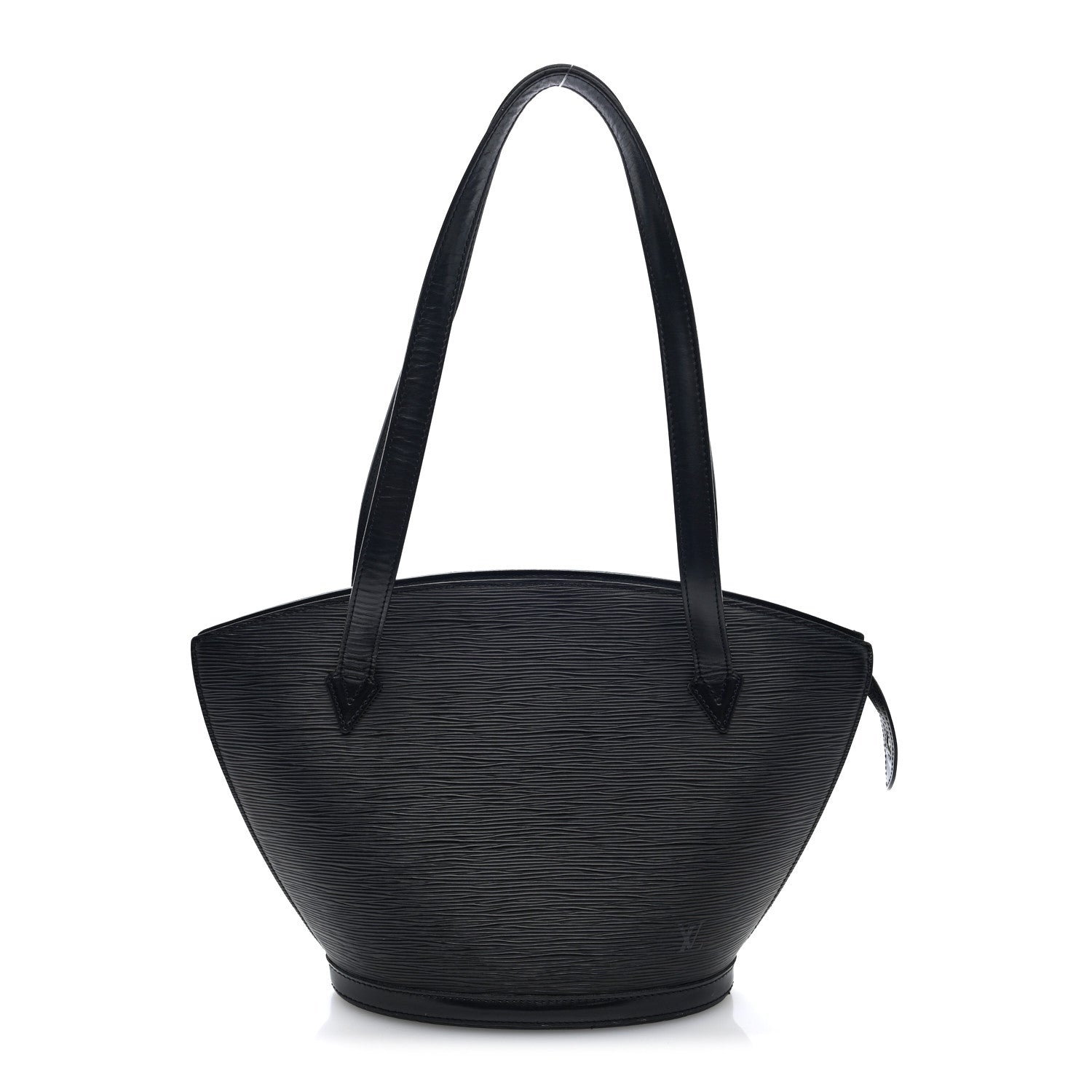 Epi Saint Jacques PM Long Straps Black