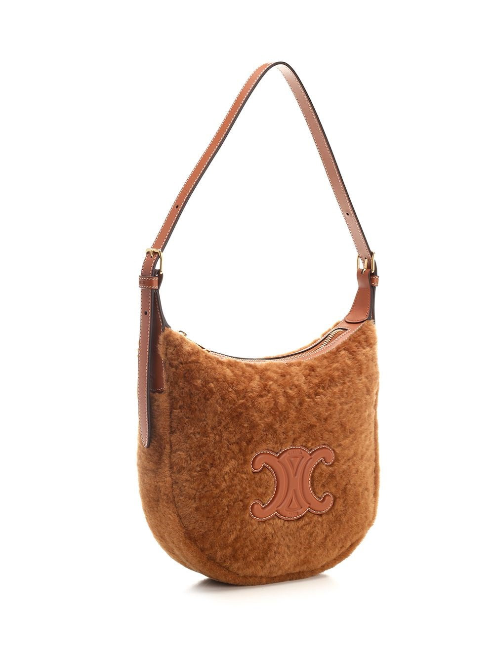 Celine Women Shoulder Bag "Heloise Cuir Triomphe"