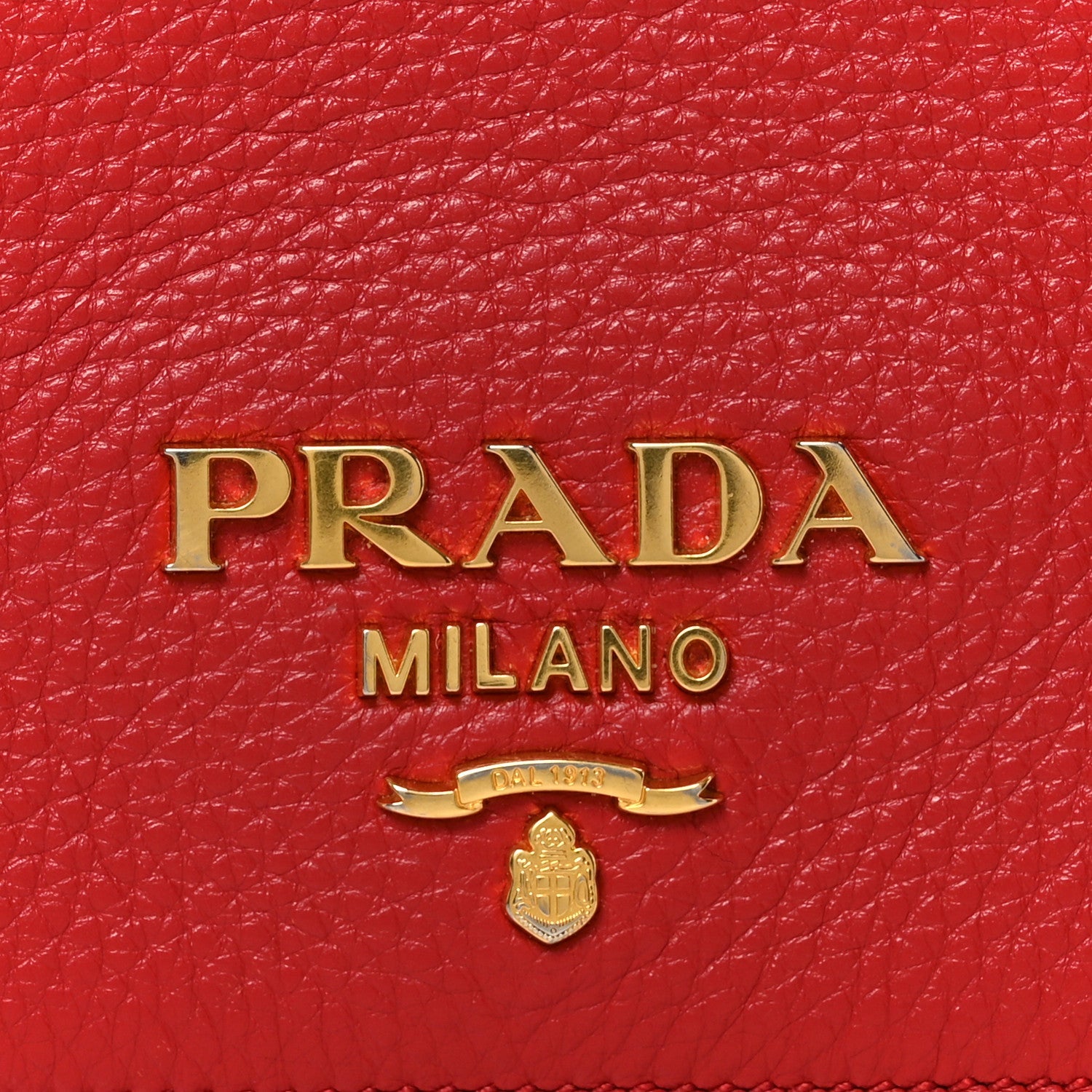 Vitello Daino Flap Crossbody Rosso