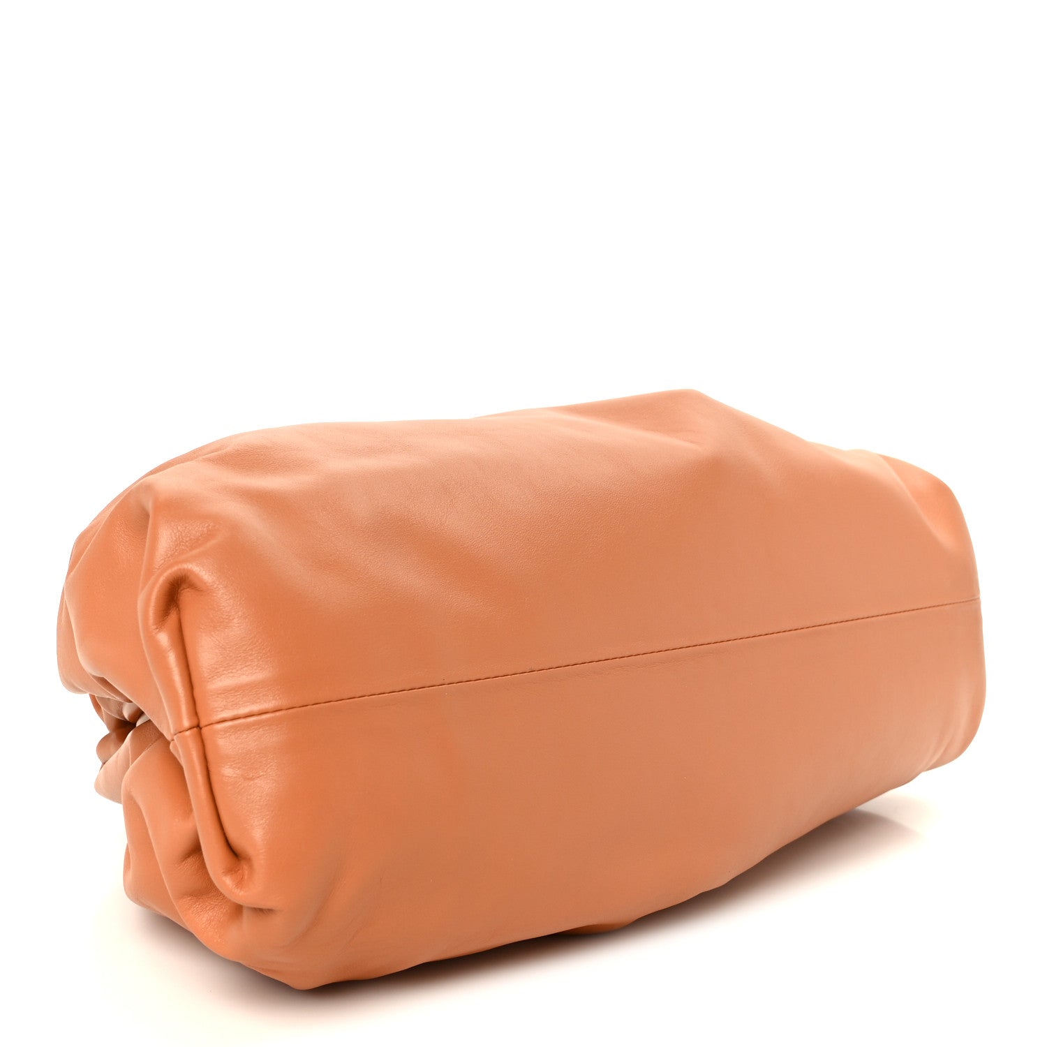 Smooth Butter Calf The Pouch Oversized Clutch Clay