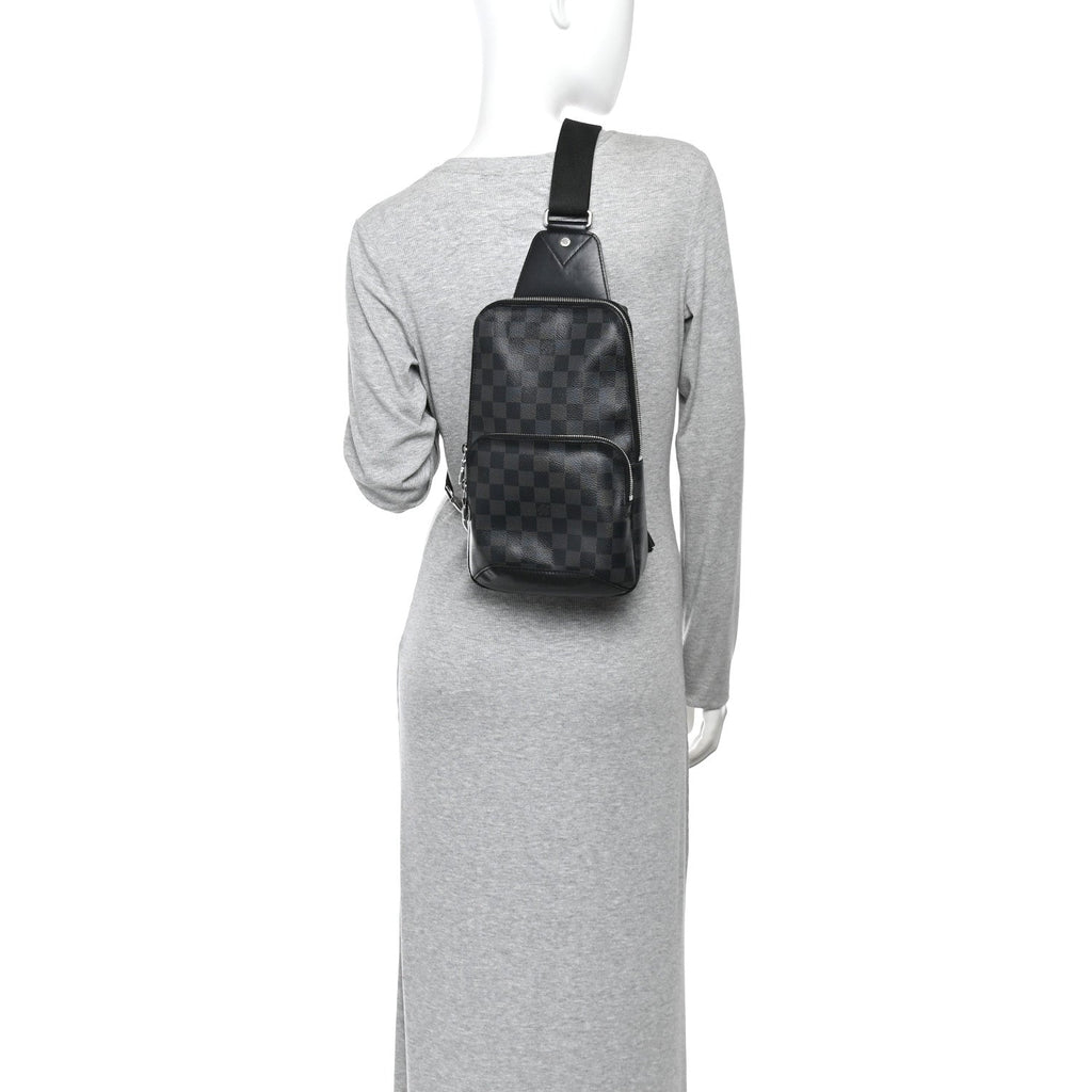 Damier Graphite Avenue Sling Backpack