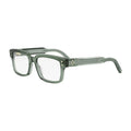 Dior Eyeglasses Square Full Rim, Green Frame and Clear Demo Lens Lens CDDIAMONDOS8I5500