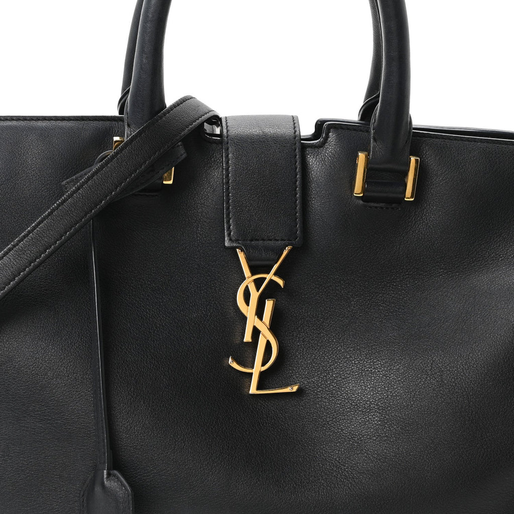 Calfskin Small Classic Y Cabas Black